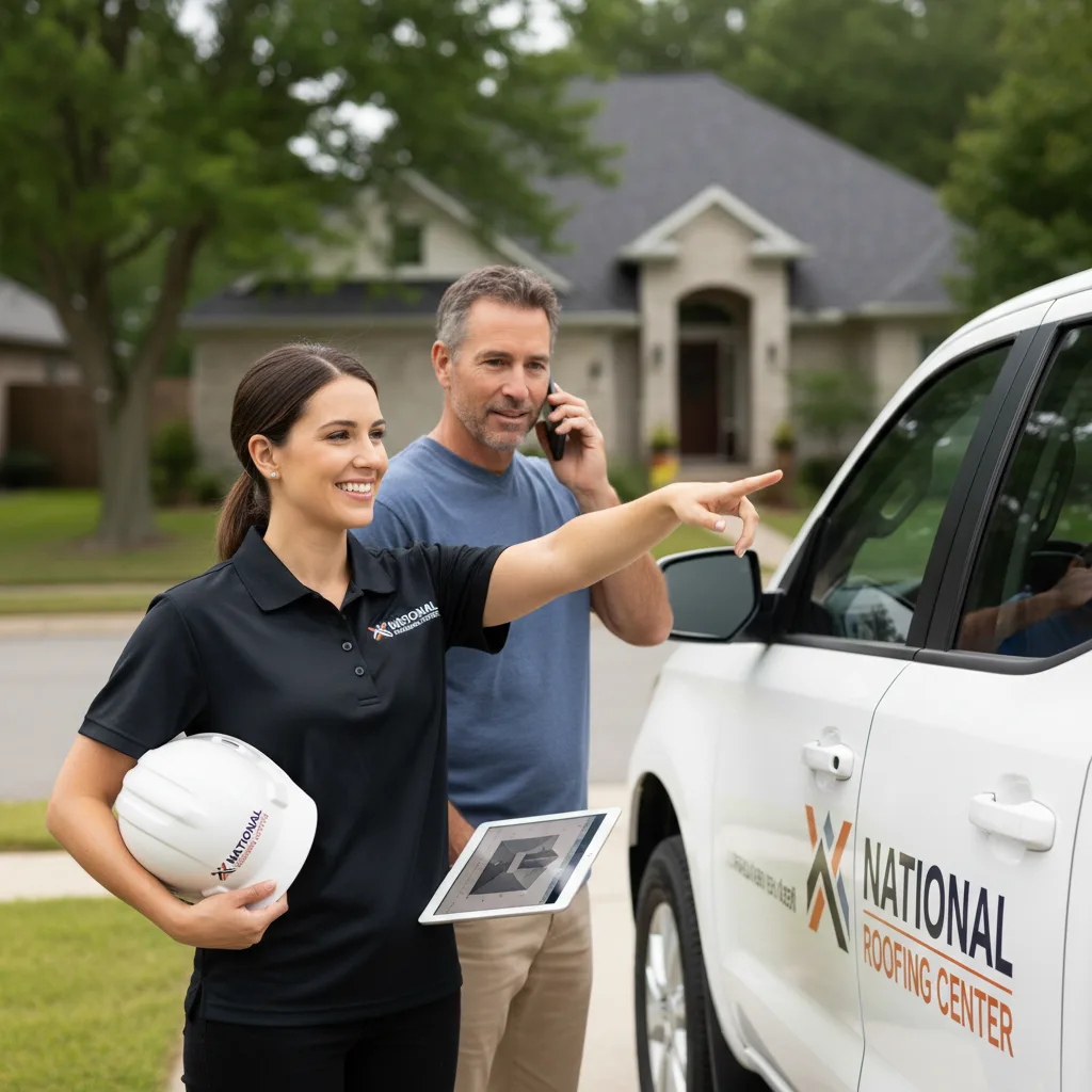 National Roofing Center customer support in Bryan